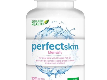 Genuine Health Perfect Skin Blemish 120 Softgels Fashion