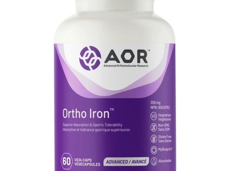 AOR Ortho Iron 358mg 60 Veggie Caps Online Sale