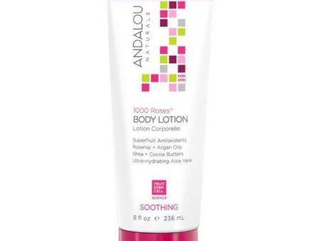 Andalou Naturals Soothing Body Lotion 1000 Roses 236mL Online Hot Sale