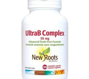 New Roots Ultra B Complex 50mg 180 Veggie Caps For Cheap