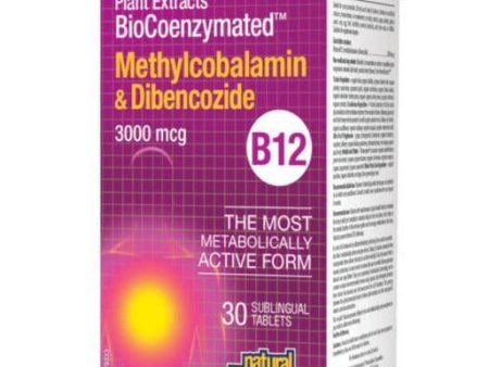 Natural Factors Methylcobalamin and Dibencozide 3000mcg 30 Sublingual Tabs Cheap