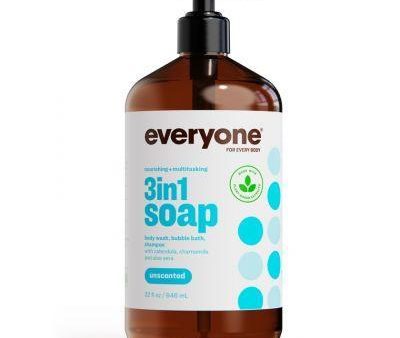 Everyone 3 in 1 Soap Unscented 946mL Fashion