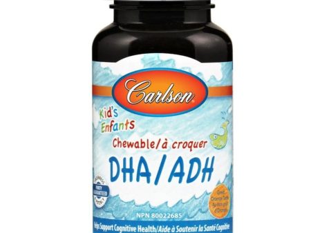 Carlson s For Kids DHA 100 mg Orange 120 Chewable softgels For Cheap