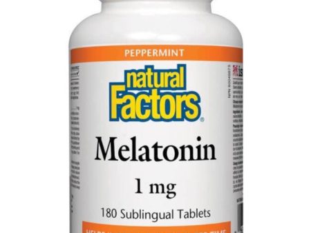 Natural Factors Melatonin 1mg 180 Sublingual Tabs Online now