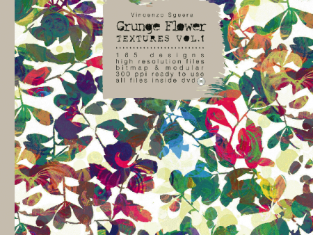 35 - GRUNGE FLOWER TEXTURES VOL.1 For Sale