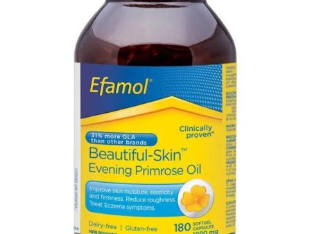 Flora Efamol Beautiful-Skin Evening Primrose Oil Beautiful-Skin 1000MG 180 Caps Fashion