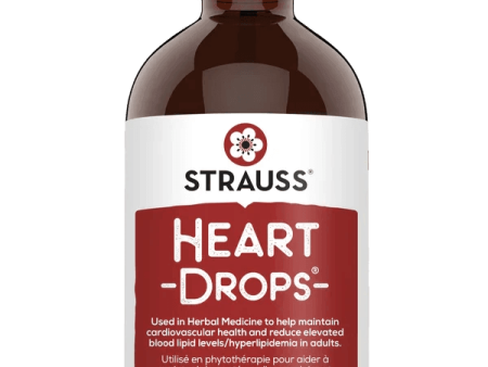 Strauss Heartdrops Cinnamon Herbal Heart Supplement 225mL Online now