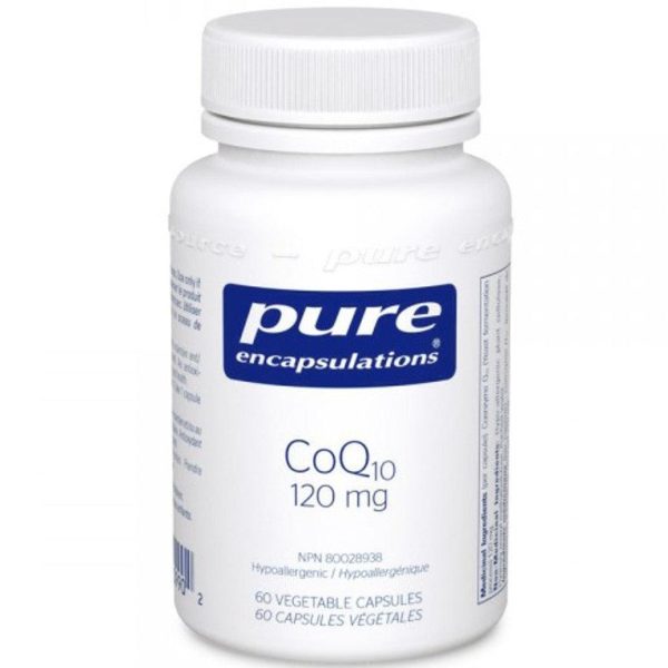 Pure Encapsulations CoQ10 120mg 60 Veggie Caps Online Sale