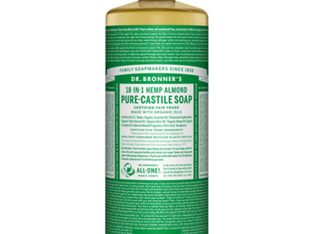 Dr. Bronner s Castile Soap Almond 944ML Online Sale