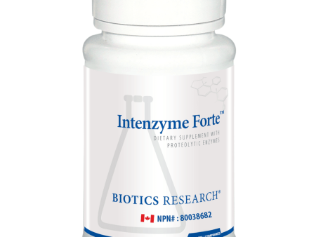 Biotics Research Intenzyme Forte 50 Tablets Fashion