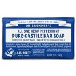 Dr. Bronner s Pure Castile Bar Peppermint Soap 140G For Discount