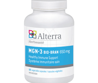 Alterra MGN 3 Bio-Bran 650mg 50 Veggie Caps For Discount