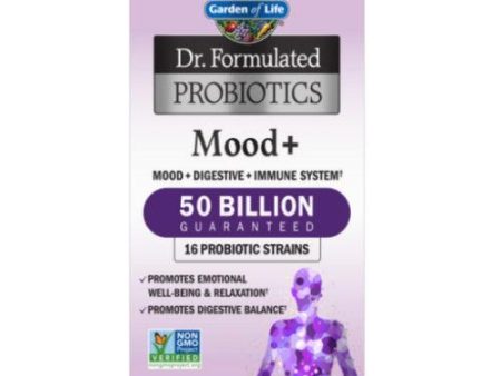 Dr. Formulated Probiotics Mood+ Shelf-Stable 60 Caps Fashion