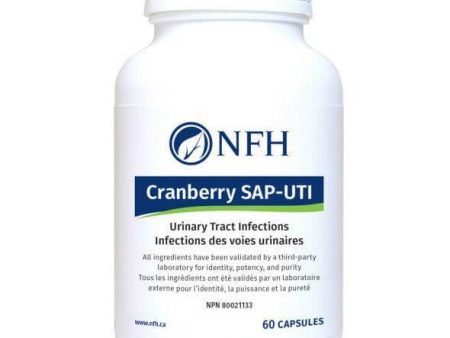 NFH Cranberry SAP - UTI 60 Veggie Caps Online now