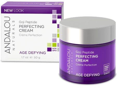 Andalou Naturals Age Defying Goji Peptide Perfecting Cream 50 mL Hot on Sale