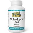 Natural Factors Alpha Lipoic Acid 400mg 60 Caps For Cheap