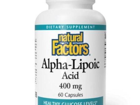 Natural Factors Alpha Lipoic Acid 400mg 60 Caps For Cheap