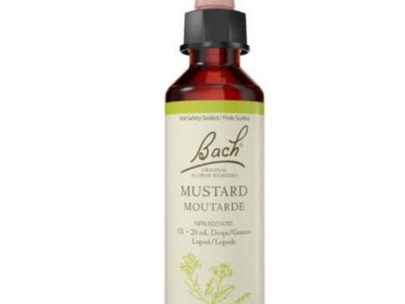 Bach Mustard 20mL Drops Liquid Online Hot Sale