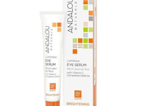 Andalou Naturals Brightening Eye Serum Luminous 18mL Cheap