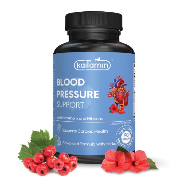 Blood Pressure Support - Supports Cardiac Health - 90 Capsules Online now