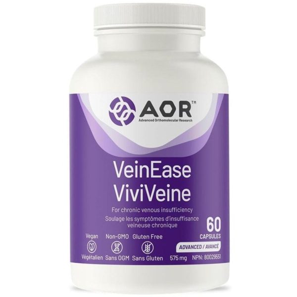 AOR VeinEase 575 mg 60 Capsules For Cheap