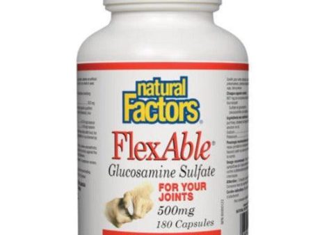 Natural Factors Glucosamine Sulfate 500mg 180 Caps Cheap