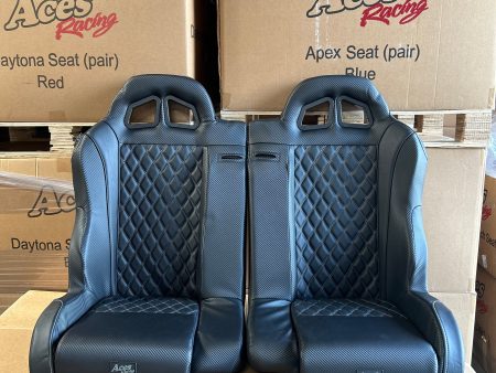 Black Daytona Split Bench for RZR 1000 Turbo-WD-#124 Hot on Sale