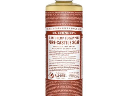 Dr Bronner s 18-In-1 Organic Eucalyptus Soap 473mL Cheap