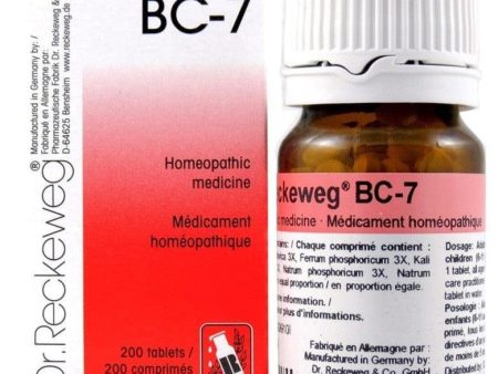 Dr Reckeweg BC-7 200 Tablets Fashion