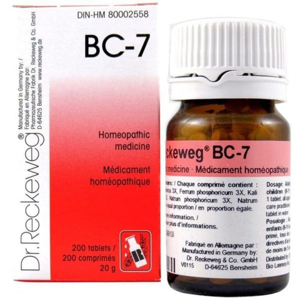 Dr Reckeweg BC-7 200 Tablets Fashion