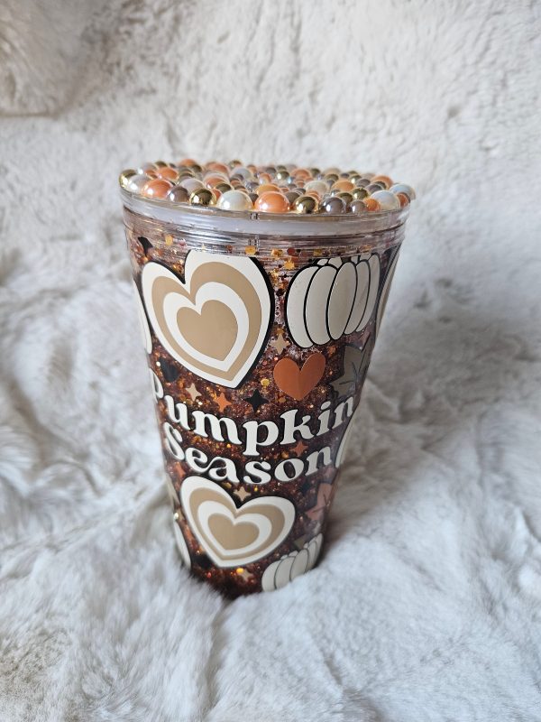 16oz pumpkin season snowglobe For Sale