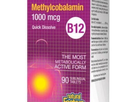 Natural Factors B12 1000mcg Methylcobalamin 90 Tabs Sale