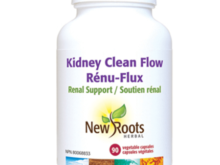 New Roots Kidney Clean Flow 90 Veggie Caps Supply