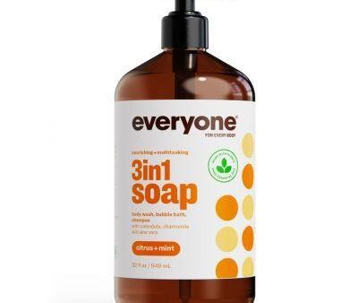 Everyone 3 in 1 Soap Citrus + Mint 946mL Supply