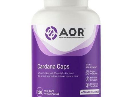 AOR Cardana 120 Veggie Caps on Sale