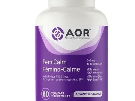 AOR Fem Calm 60 Veggie Caps Online Hot Sale