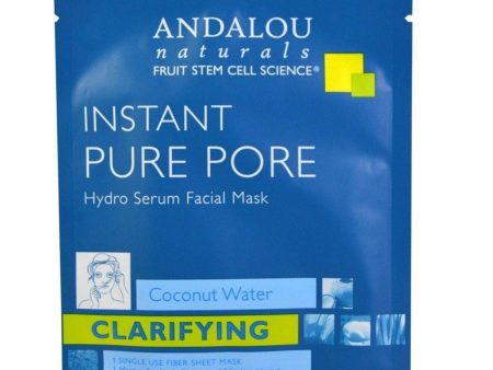 Andalou Naturals Pure Pore Hydro Serum Facial Sheet Mask Sale