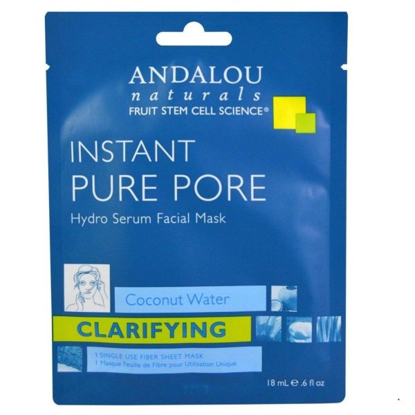 Andalou Naturals Pure Pore Hydro Serum Facial Sheet Mask Sale