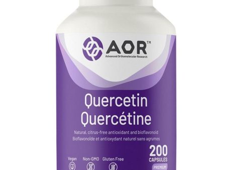 AOR Quercetin 500mg 200 Caps For Sale