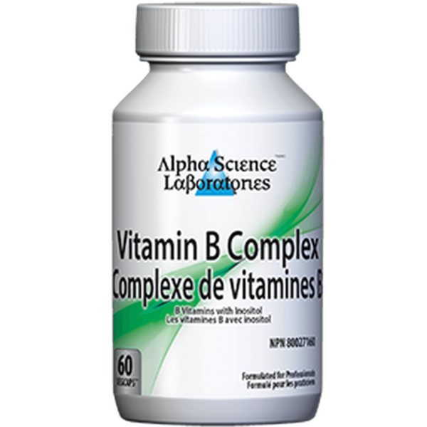 Alpha Science Vitamin B-Complex 60 Veggie Caps Discount