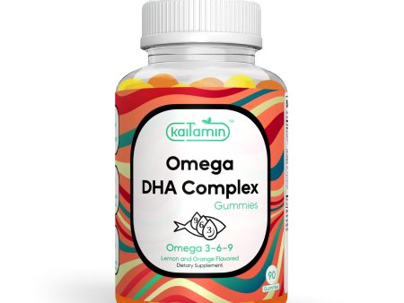 Omega DHA Complex - Brain, Memory, Heart Health Support - 90 Gummies For Discount