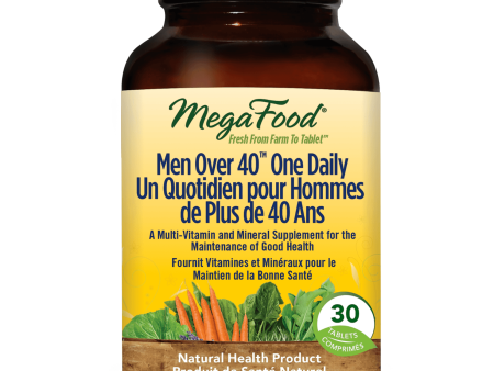 Mega Food Men Over 40 One Daily 30 tablets Online