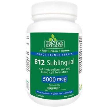 TriStar Naturals B12 Sublingual 5000mcg-75 tablets Online