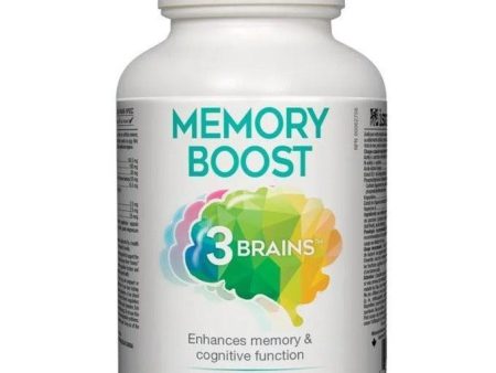 3Brains Memory Boost 120 Veggie Caps on Sale