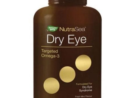 NutraSea Dry Eye Targeted Omega-3 Fresh Mint 120 softgels Online Sale