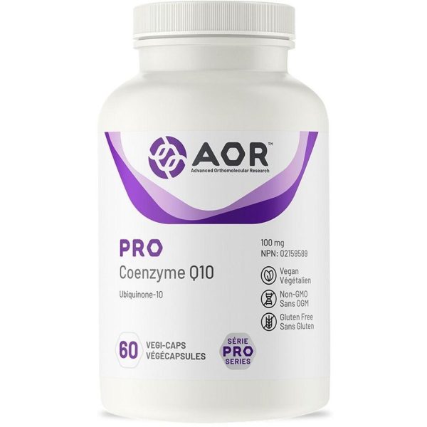 AOR Pro CoEnzyme Q10 100mg, 60 Caps Supply