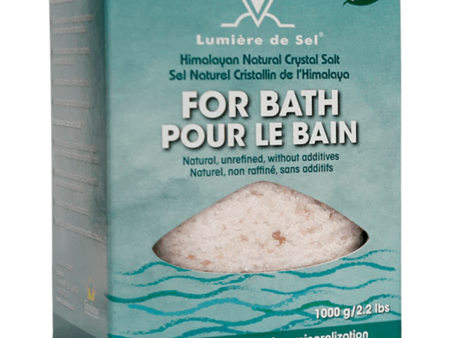 Lumiere de Sel Himalayan Crystal Bath Salt 1000g on Sale