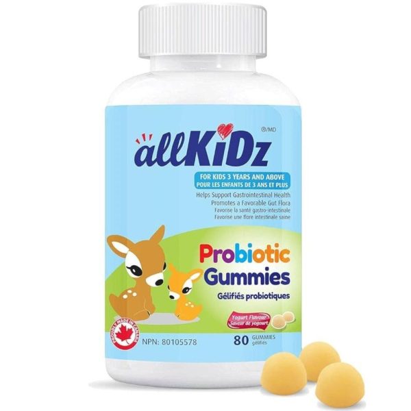 Allkidz Naturals Probiotic Gummies 80 Gummies Sale