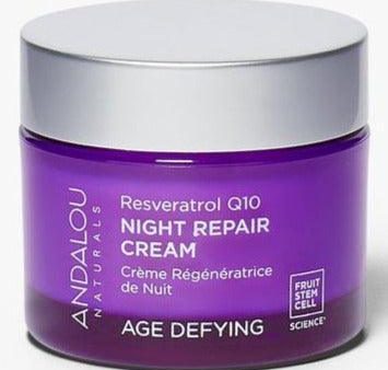 Andalou Naturals Resveratrol Q10 Night Repair Cream 50g Cheap