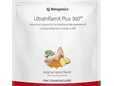 Metagenics UltraInflamX Plus 360 Original Spice 602g Supply